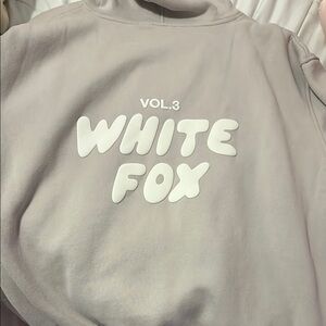 White Fox Hoodie
